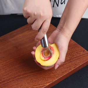 Hua Chuo Stainless Steel Fruit Pitter Peach Kernel Remover Kitchen Tool For Peaches And Nectarines - Product Image 1