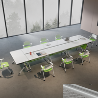 Bureau en bois pliable, utilisation polyvalente, design minimaliste, durable, multifonctionnel pour les maisons, les appartements, les chambres, différentes couleurs