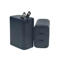 Adaptateur chargeur Type C 45W, chargeur Gan, adaptateur de voyage universel, chargeur pour téléphone portable, compatible avec chargeur Anker 45W, affichage intelligent
