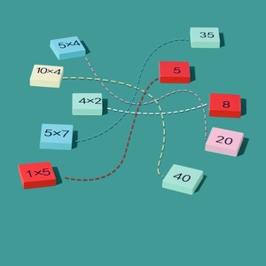 แผ่นบอร์ดเลข 1-100 สำหรับเด็กอนุบาล ฝึกนับเลขถึง 100 สำหรับเด็กเล็ก - Product Image 4