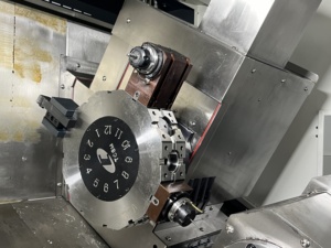 CNC Lathe 5 trục máy lớn tck56a đôi trục chính CNC Lathe - Product Image 6