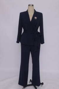 Costumes de travail pour femmes grandes tailles de haute qualité, deux pièces, costumes de bureau pour femmes - Product Image 5