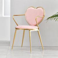 Mobilier Commercial, chaise de vanité en velours vert, fauteuil de manucure