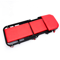 Kursi Bengkel Beroda Creeper Seat Rolling Stool Garage Z Car Creeper Repair untuk Perbaikan Mobil Bekas