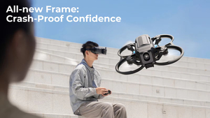 Hot Selling Aerial Photography FPV Racing Drone Kit 60FPS HD Transmission RTF FPV VR Goggles Brushless Motor for beginner drone - Product Image 4