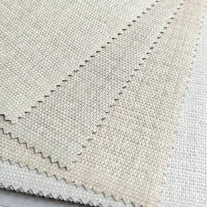 <span class=keywords><strong>Tissu</strong></span> de rideau ignifuge enduit avec occultation totale à 100%, matériau de fenêtre en polyester pour chambre d'hôtel - Product Image 3