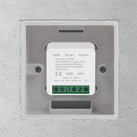 Interrupteur intelligent WiFi, mini disjoncteur, application Smart Life, télécommande, module de relais sans fil 16A, PC DIY, éclairage domestique, Google Home, Alexa
