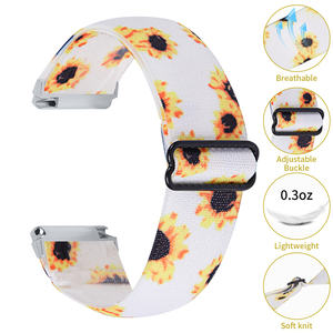 Pour <span class=keywords><strong>Fitbit</strong></span> <span class=keywords><strong>Versa</strong></span> 1 2 <span class=keywords><strong>Lite</strong></span> <span class=keywords><strong>bracelet</strong></span> de montre intelligent confortable boucle en Nylon bandes élastiques doux respirant Sport ceinture Correa <span class=keywords><strong>Bracelet</strong></span> - Product Image 4