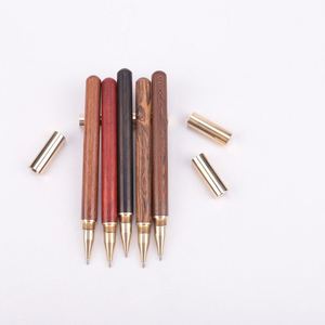 Bolígrafo de Madera Ecológico Promocional de Alta Calidad con Tinta Negra/Azul y Serigrafía, en Oferta - Product Image 3