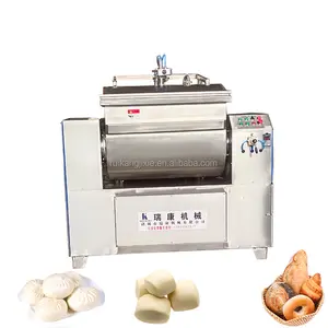 Mesin pencampur adonan horizontal komersial, mesin pembuat adonan kecepatan tinggi untuk roti pizzaik