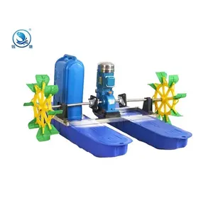 0.55 Kw Paddle Wheel Aerator Aquaculture Machine Aerators for Fish Pond Water Treatment Farming Equipment QT-PW-0.55 Indonesia