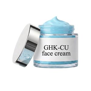 Crème Visage Anti-Âge au Peptide de Cuivre GHK-Cu et Acide Hyaluronique, Réparatrice de Barrière Cutanée, Hydratant de Nuit, Boost de Collagène, Marque Privée - Product Image 3
