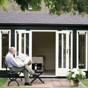 Cabane de jardin traditionnelle en bois traité sous pression pour la détente et la salle de thé - Product Image 1