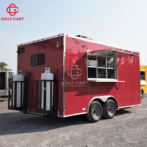 Camión de comida móvil, coche comedor, <span class=keywords><strong>remolque</strong></span> de comida <span class=keywords><strong>para</strong></span> vendedores europeos, carrito de comida callejera Hotdog a la venta, personalización de tamaño - Product Image 3