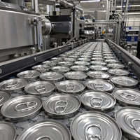 Tutup Kaleng Aluminium 206 Full Open Mudah Dibuka dengan Cincin Tarik