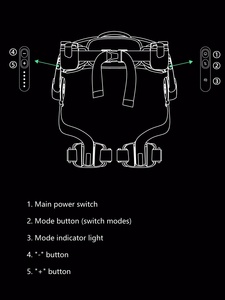 AstroShell Alpha 1 Classic AI Exosquelette de marche portable en alliage de magnésium de qualité aérospatiale pour la randonnée et le cyclisme - Product Image 2