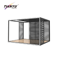 TIANYU Table de stand d'exposition, présentoir de cabine DJ à LED, ligne de production d'extrusion de profilés en aluminium, cadre en aluminium pour art mural