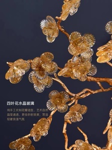 Đèn Chùm Trần Hình Hoa Đèn <span class=keywords><strong>Led</strong></span> Hiện Đại Đèn Trần Trong Nhà Trang Trí Hình Cành Cây Sáng Tạo Cho Nhà Hàng Gia Đình - Product Image 2