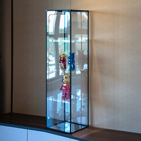 Vitrine de rangement transparente multicouche en acrylique facile à installer pour figurines Lego, modèles de jouets et figurines de collection