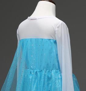 Congelati Anna abito crochet handmade, fiocco di neve <span class=keywords><strong>vestito</strong></span> dal tutu della ragazza e del capo set - Product Image 5