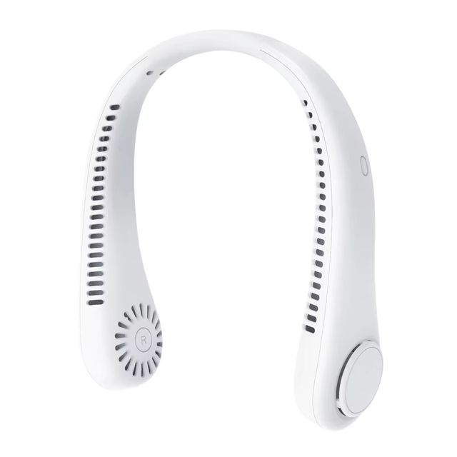 Portable Neck Fan Bladeless USB Rechargeable Wearable Hands Free Personal Cooling Ventilator Silent for Outdoor Sport