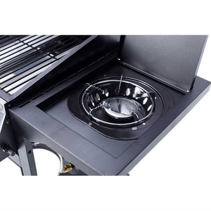 2023 G029301 CE Approval Outdoor 3 <strong>Burner</strong> Gas BBQ Grill with <strong>Side</strong> <strong>Burner</strong> - Product Image 5