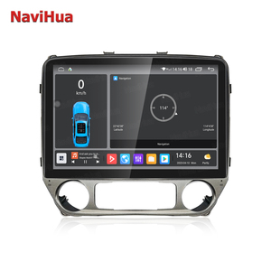 วิทยุติดรถยนต์ระบบแอนดรอยด์ Navihua จอสัมผัส 2DIN พร้อมระบบนำทาง GPS และมัลติมีเดีย สำหรับ Chevrolet Silverado GMC Sierra - Product Image 1