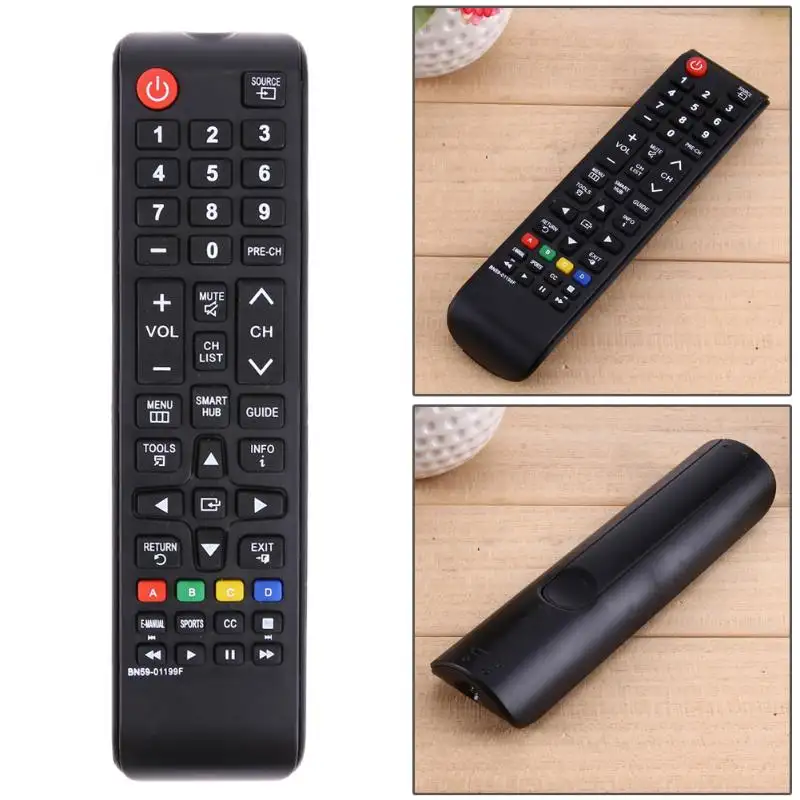 Universal Remote Control BN59-01199F Portabel untuk Semua Samsung LCD LED HDTV 3D Smart TV Berkualitas Tinggi Bn59-01199f Remote Control