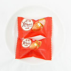 Délicieux <span class=keywords><strong>bonbon</strong></span> à saveur douce fraise <span class=keywords><strong>bonbon</strong></span> bon bon goût fête remplissage <span class=keywords><strong>bonbon</strong></span> dans l'emballage du sac - Product Image 1