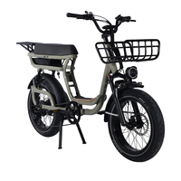 Vélo électrique à pneus larges 48v Fatboys HARLEM 250W/500W/750W/1000W, vélo de montagne, vélo tout-terrain, vélo cargo, vélo électrique Cruzr