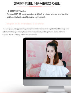 1080P HD Webcam Với 3x Zoom Quang Học Tự Động Lấy Nét Máy Ảnh Cho Dòng Trực Tiếp Thiết Bị Hội Nghị Video Hệ Thống Máy Ảnh - Product Image 5