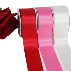 Pita Satin Mewah Ramah Lingkungan 1/2 Double Face untuk Pembuatan Bunga, Cocok untuk Hari Valentine dan Acara Pernikahan - Product Image 3