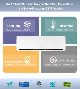 AC Hisense 24000BTU Heavy Duty Inverter untuk Penggunaan Kantor dengan Rating SEER Tinggi dan Pemasangan Mudah - Product Image 4