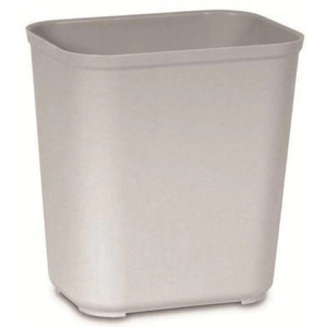 Cestino per rifiuti 26,5 L grigio resistente al fuoco per uso interno - Product Image 1