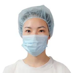 Maschera facciale medica monouso F 510K a 3 strati superato ASTM LEVEL2 e livello 3