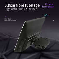Monitor Sandaran Kepala Mobil Android WiFi 8-core 11,6 Inci untuk Sistem Hiburan Belakang Mercedes-Benz Layar Sentuh Penuh Pemutar Mobil 4k