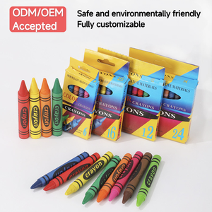 Ensemble de crayons lavables de haute qualité, 12 couleurs, non toxiques, logo/emballage personnalisable, fournitures artistiques pour enfants et écoles - Product Image 6