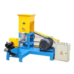 Fully Automatic Corn Puff Food Production And Diesel Engine Floating Fish Feed Pellet Puffing Machine And Pet And Poultry Feed