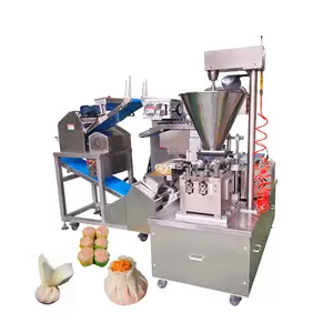 Integrated Automatic Glutinous Rice Siomai Manufacturing Machine A Multi-purpose Round Glutinous Rice Shaomai Machine