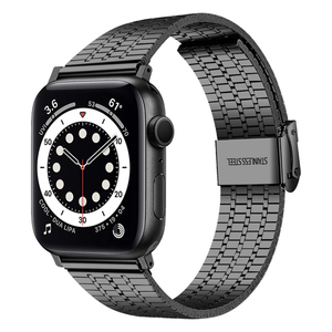 <span class=keywords><strong>Bracelet</strong></span> de boucle de luxe pour <span class=keywords><strong>Apple</strong></span> <span class=keywords><strong>Watch</strong></span> 38/42/40/44mm 41/45mm <span class=keywords><strong>Bracelet</strong></span> réglable en acier inoxydable pour iWatch 8 7 6 <span class=keywords><strong>SE</strong></span> Ultra Band 49mm - Product Image 1