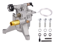 Nettoyeur haute pression 2400 PSI 2,2 GPM, arbre de 7/8\", pompe à eau axiale verticale 170 bars pour le traitement des eaux usées, structure de pompe à piston