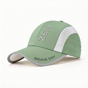 Gorras de béisbol para deportes al aire libre, gorras de sol con logotipo personalizado de fábrica, gorras de béisbol transpirables y de secado rápido - Product Image 3