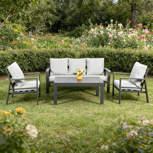 Ensemble de canapés de <span class=keywords><strong>jardin</strong></span> en bois pour l'extérieur, meubles de balcon, meubles de patio, canapé d'extérieur, canapé de <span class=keywords><strong>jardin</strong></span> - Product Image 4
