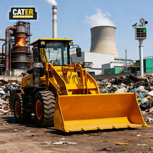 מיני טרקטור קדמי עם כף קדמית, מחפר גלגלים, מחפר אחורי עם כף קדמית ומשאבת הידראולית ליבה למנוע - Product Image 2