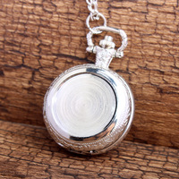 Collier Gyroscopique Rotation Montre De Poche Hommes Femmes Rétro Dame De Paris Cathédrale Montres De Poche
