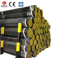 Tube de puits pétrolier en acier au carbone avec raccord API 5CT Grade J55/N80, filetage EUP/BC et capuchons de protection pour la résistance à la corrosion