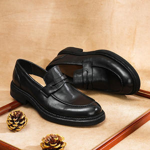 Bottes de cheville rétro pour homme 2025, style chevalier, marron, avec semelles épaisses et douces, pour printemps, automne/hiver, modèles de bottes longues - Product Image 4