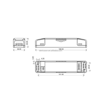 Alimentation LED à tension constante Eaglerise LS-75-24-LI-EXC 75W 24V 3.13A pour intérieur Dericsson