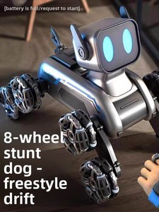 Robot chien télécommandé à 8 roues de qualité supérieure pour garçons de 3 à 10 ans - Technologie de pointe - Product Image 1