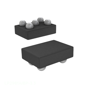 Gestion de l'alimentation (PMIC) LP2981AIBP-3.3 5 VFBGA Acheter en ligne Fabricant de composants électroniques Canal - Product Image 1